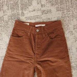 Levi Ribcage straight pants